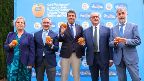 Presentaci&oacute;n de la nueva imagen de la marca Persimon (Foto DO Kaki Ribera del X&uacute;quer)