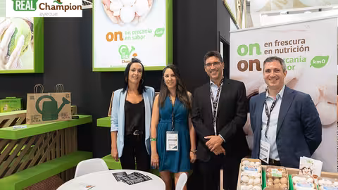 Stand de The Real Champion en Fruit Attraction (Foto Ayecue)