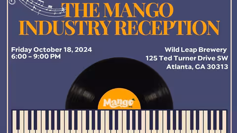 Cartel de la The mango industry reception