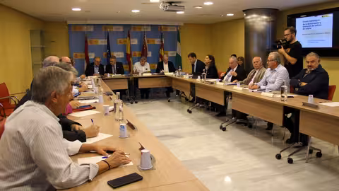 Reuni&oacute;n de la Comisi&oacute;n Permanente de la Sequ&iacute;a el 22 de octubre de 2024 (Foto CHS)