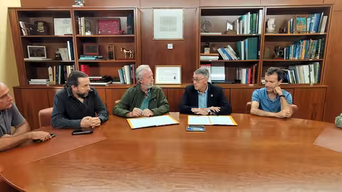 Acuerdo de colaboraci&oacute;n entre la CHS y ANSE (Foto CHS)