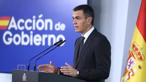 Pedro S&aacute;nchez Declaraci&oacute;n Institucional por la DANA (Foto Pool Moncloa)