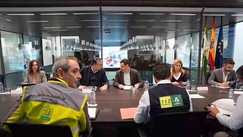 Reuni&oacute;n de coordinacion por la Dana (Foto Junta de Andaluc&iacute;a)