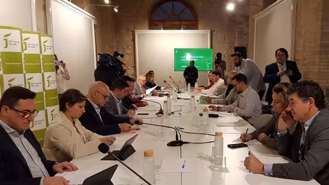 Reuni&oacute;n del Consejo Provincial del Aceite (Foto Diputaci&oacute;n de Ja&eacute;n)
