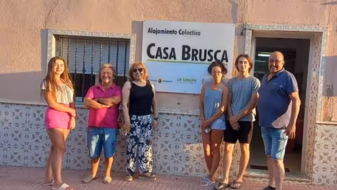 Alojamiento colectivo Casa Brusca (Foto La Uni&oacute;)