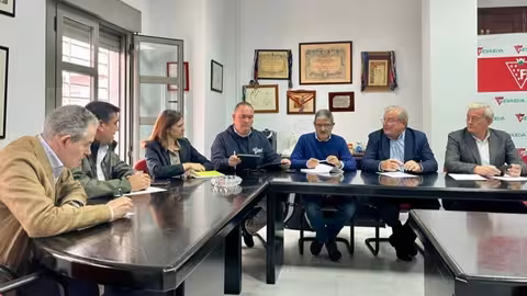 Reuni&oacute;n de la Plataforma &lsquo;Agua para todos, alimentos para el Mundo&rsquo; (Foto Freshuelva)