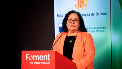 M. Angels Calvo. Presidenta de la Academia de Ciencias Veterinarias de Catalu&ntilde;a