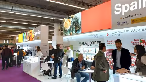 Empresas espa&ntilde;olas en la feria Food Ingredients Europe 2023 (Foto FIAB)