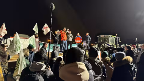 Protestas de agricultores franceses (Foto enX @FNSEA)