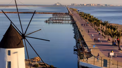Parque de las Salinas, de San Pedro de Pinatar (Foto CARM)
