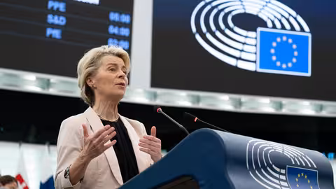 Tras la elecci&oacute;n por el Parlamento, la nueva Comisi&oacute;n von der Leyen asumir&aacute; sus funciones el 1 de diciembre &copy; European Union, 2024 - EP