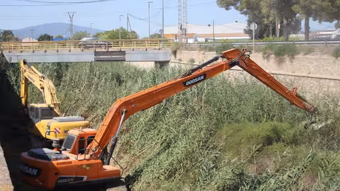Limpieza de cauces urbanos y periurbanos (Foto CHS)