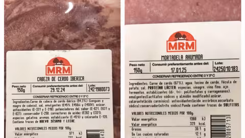 Embutido marca MRM alerta listeria (Foto Aesan @AESAN_gob_es)
