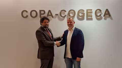 Miguel Minguet, presidente del grupo de trabajo del Arroz del COPA-Cogeca (Foto Asaja)