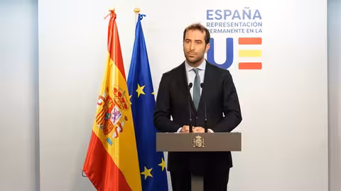 Ministro Carlos Cuerpo en una imagen de Archivo (Foto Ministerio de Econom&iacute;a, Comercio y Empresa)