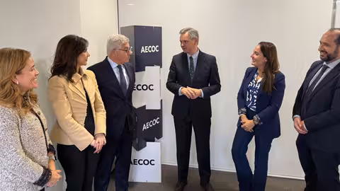 Reuni&oacute;n Aecoc y Mercasa (Foto Mercasa)