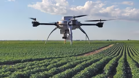 Dron agr&iacute;cola (Foto UPC) Archivo