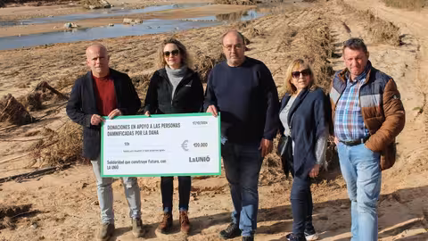 Ayudas recaudadas para agricultores afectados por la DANA (Foto La Uni&oacute;)