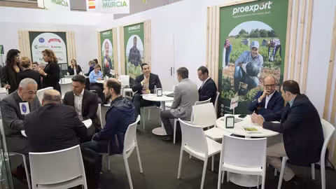 Stand de Proexport en una feria internacional (Foto Proexport)