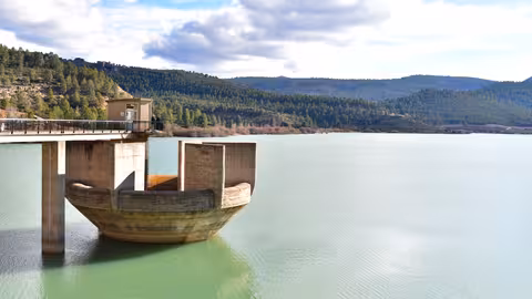 Embalse de la Mancomunidad de los Canales del Taibilla (Foto MCT)