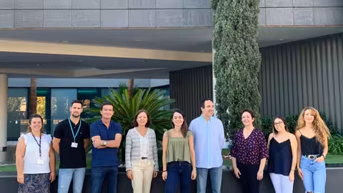 Investigadores que han participado en el estudio (Foto Universidad de Granada)