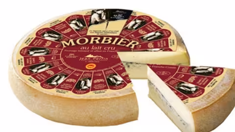 Queso Morbier de la marca Jean Perrin (Foto AesanX)