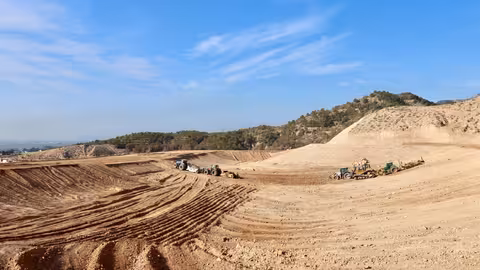 Obras en ejecuci&oacute;n en las comunidades de regantes de Cieza, Totana y Librilla (Foto MAPA)