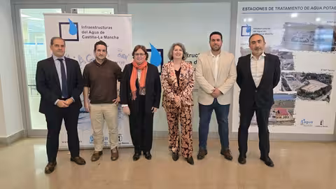 Rub&eacute;n Sobrino asume la direcci&oacute;n de Infraestructuras del Agua (Foto Gobierno C-LM)