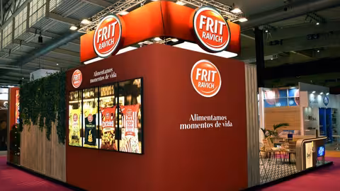 Stand de Frit Ravich en una feria (Foto Frit Ravich)
