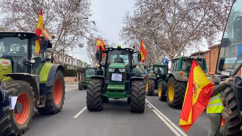 Tractorada (Foto Apag Extremadura Asaja) Archivo