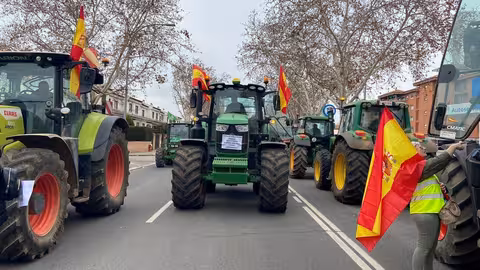 Tractorada (Foto Apag Extremadura Asaja) Archivo