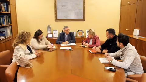 Reuni&oacute;n de la CHS con el Ayuntamiento de Ulea (Foto CHS)
