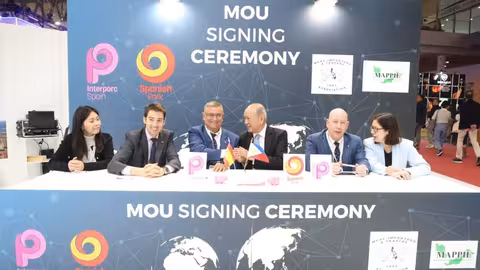 Firma del acuerdo MOU con Filipinas (Foto Interporc)