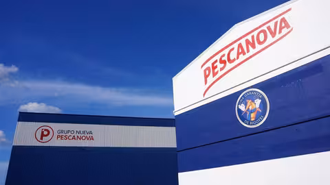 Fachada de la sede de Nueva Pescanova en Chapela (Foto Nueva Pascanova)