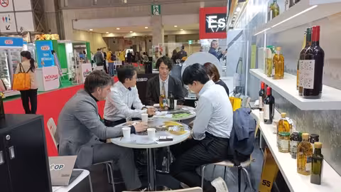 Stand de Dcoop en una feria internacional (Foto Grupo Dcoop)