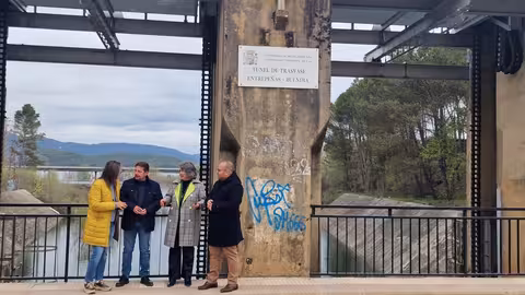Consejera visita a los pantanos de la cabecera del Tajo (Foto Gobierno de CLM)