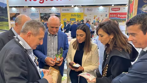Sara Rubira en la 38 edici&oacute;n de Sal&oacute;n Gourmets que se celebra en Ifema (Foto CARM)