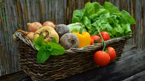 Cesta de verduras (Foto MAPA)