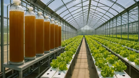 Uso de microalgas en cultivos hidrop&oacute;nicos (Foto UAL)