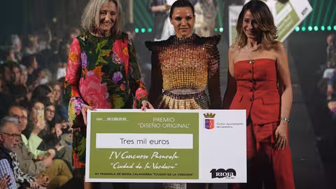 Dise&ntilde;o ganador de IV Concurso &lsquo;Pasarela Ciudad de la Verdura&rsquo; (Foto Ayto Calahorra)