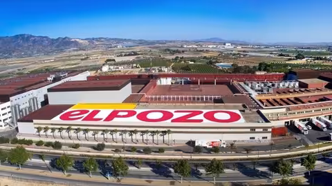 Detalle de la lista a&eacute;rea ElPozo Alimentaci&oacute;n (Foto de Blas Mart&iacute;nez)