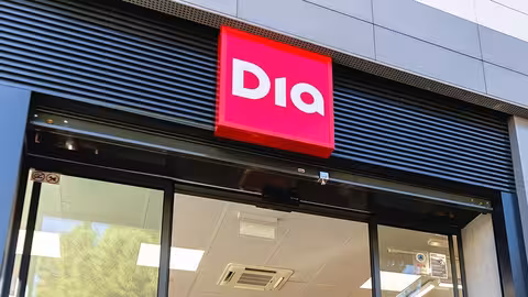 Fachada de un supermercado DIA (Foto GrupoDIA)