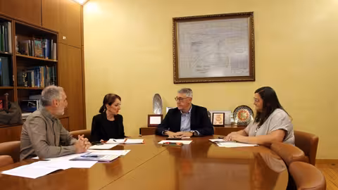 El presidente de la CHS mantiene una reuni&oacute;n con el Ayuntamiento de Bullas (Foto CHS)