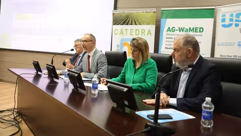 Jornada &lsquo;Retos y perspectivas de la gesti&oacute;n del agua en el Campo de Cartagena&rsquo; (Foto UPCT)