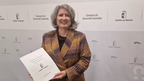 La consejera de Desarrollo Sostenible, Mercedes G&oacute;mez (Foto Gobierno de Castilla-La Mancha)