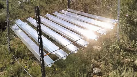 Estaci&oacute;n experimental coordinada por los investigadores de la UA situada en la comarca del Valle de Ayora, Valencia (Foto Universidad de Alicante)