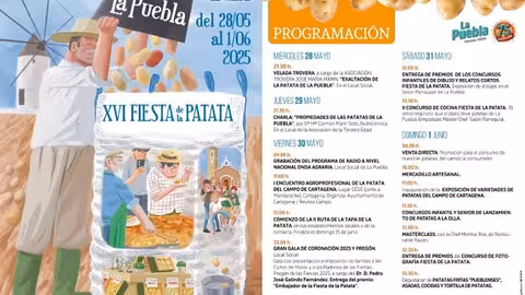 Programaci&oacute;n Fiesta de la Patata de La Puebla