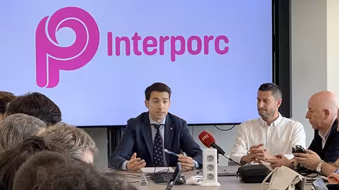 Rueda de Prensa balance 2024 en porcino de capa blanca (Foto Interporc)