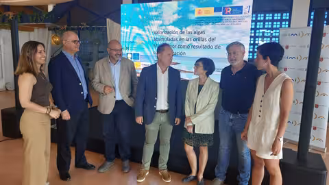 Investigadores en la Jornada del proyecto Algarik&oacute;n (Foto CARM)