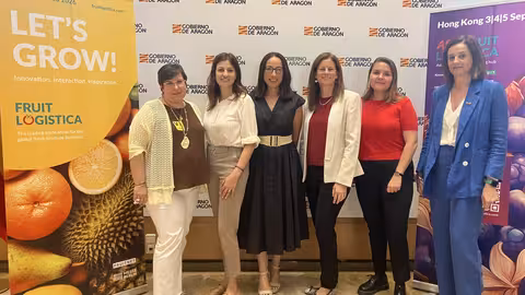 Ponentes de la jornada de Fruit Log&iacute;stica y el Gobierno de Arag&oacute;n en Zaragoza (Foto Fruit Logistica)